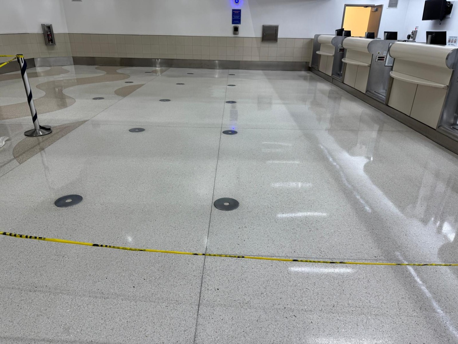 Large commercial cleaning project result